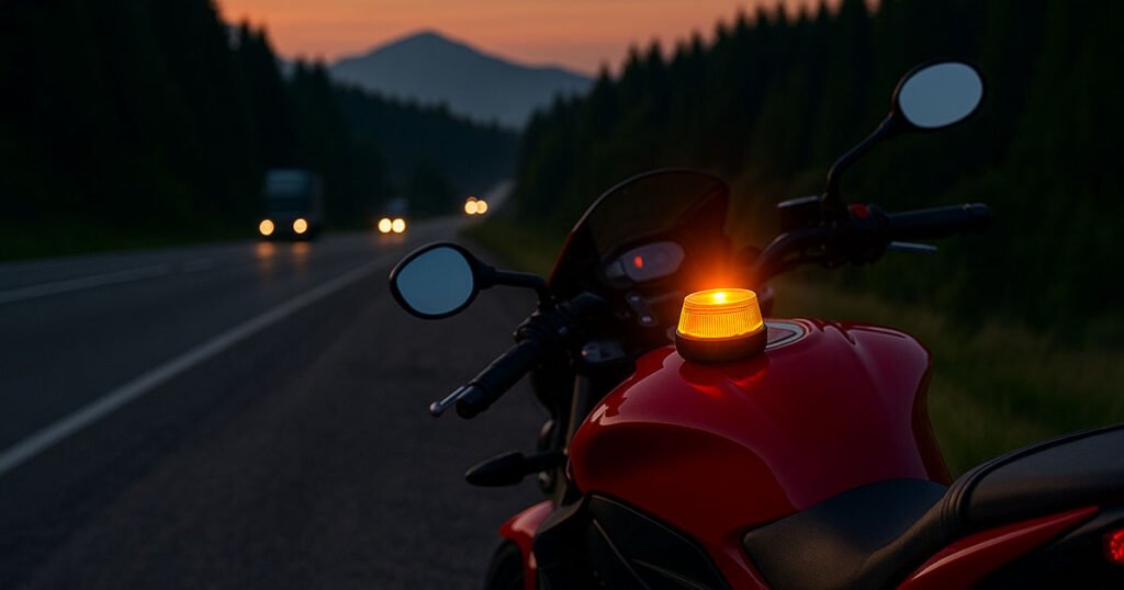 Baliza V16 para moto