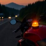 Baliza V16 para moto