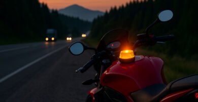 Baliza V16 para moto