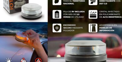 Baliza luminosa Atressa V16 con geolocalización: guía, opinión y compra