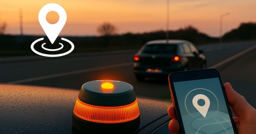 Baliza con geolocalización